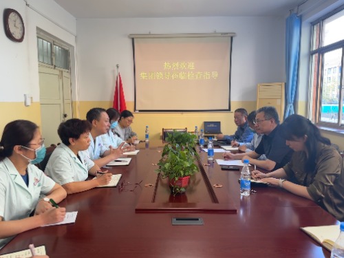 常山集團(tuán)黨委副書記、副董事長(zhǎng)、總經(jīng)理?xiàng)钊饎値ш?duì)赴實(shí)業(yè)公司督導(dǎo)調(diào)研