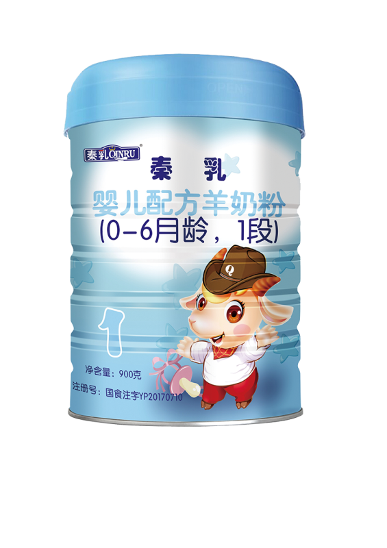 秦乳嬰兒配方奶粉（0-6月齡，1段）900克